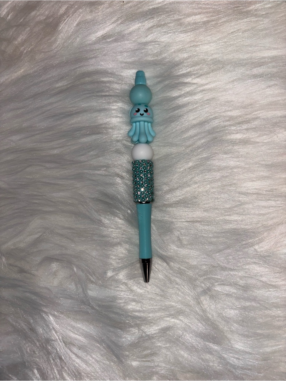 Octopus Kids Pen with Rhinestone Grip